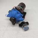 Upgraded 12 Volt Water Pump, 7GPM 70PSI, Five Chamber Self-Priming Diaphragm 12V DC RV Fresh Pump with Heavy Duty Pressure Switch & Strainer for Marine, Yacht, Caravan, Camper