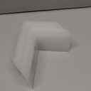 16 Pieces Clear Acrylic Bookends Heavy Duty Book Ends for Shelves, L Shaped Dividers Book Stopper Desktop Organizer Holder Stand for School Office Home Books CDs File