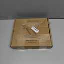 LOXP Adjustable Laptop Stand, Computer Stand with 360 Rotating Base, Ergonomic Laptop Riser Mount for Desk Foldable Protable Computer Desk Fits with MacBook Pro Air (10-16") - Black