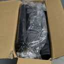 BEITK 2 Pack Leather Front Car Seat Covers, Universal Sideless Car Seat Protectors with Storage Pocket and Seat Belt Pads, Waterproof Automotive Seat Cover for Cars Trucks SUV(Black)