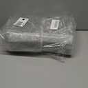 ZOOFOX 200 Pack Banana Split Boat Plate, 12 oz Disposable Ice Cream Sundae Bowls, Clear PET Plastic Dessert Bowls for Serving, Weddings, Catering, Home or Event Party Supplies