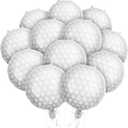 12 Pcs Golf Balloons 18 Inch Golf Foil Balloons Sports Mylar Balloon for Golf Birthday Party Decorations