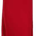 Parthea Women's Summer Formal Wedding Guest Dresses Sleeveless Backless Long Elegant Evening Party Maxi Bodycon Dress (Wine, 10-12)