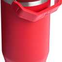 STANLEY IceFlow 2.0 Flip Straw Tumbler with Handle 30 oz | Twist On Lid and Flip Up Straw | Leak Resistant Water Bottle | Insulated Stainless Steel | BPA-Free | Chili Red