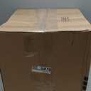 IRIS USA Top Entry Cat Litter Box, Large Enclosed with Litter Catching Lid and Scoop, Dog Proof, Cat Litter Box, Gray/White