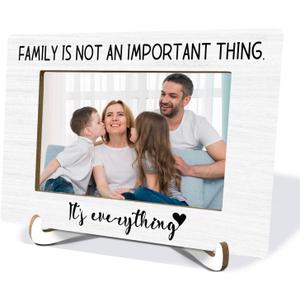 Family Picture Frame 4x6, Family Is Not an Important Thing It's Everything Photo Frame, Gifts for Families
