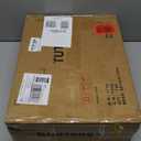 TUTOTAK Bar Cart, Serving Cart for Home, Drink Cart, Mobile Kitchen Shelf with Wine Rack and Glass Holder, Rolling Beverage Cart, Gold BC01BB031