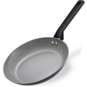 8 Inch Nonstick Frying Pan Skillet, Ceramic Frying Pan, Non Toxic Healthy Ceramic Coating, Suitable for All Stovetops, PTFE PFOA PFOS Free, Black