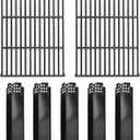 SafBbcue Grill Replacement Parts for Expert Grill 5 Burner 720-0968 Parts, Cooking Grates and Heat Plates for Expert Nexgrill 720-0968C Replacement Parts 5 Burner, Grid & Heat Shield for Expert Grill