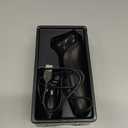 Cordless Electric Razor for Men: 3-in-1 Shaver for Beard/Nose/Sideburns - IPX7 Waterproof Travel Kit - Precision Blades & Turbo Speed (Soul Black)