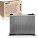 A-Premium Engine Coolant Radiator Assembly with Transmission Oil Cooler