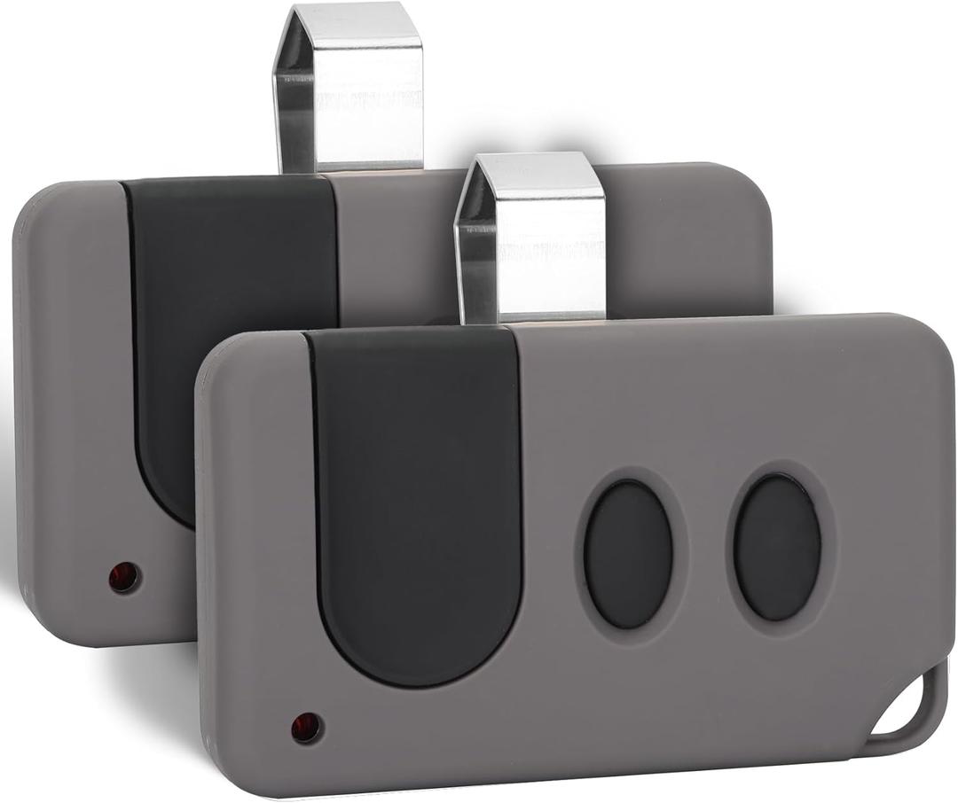 2 for Sears Craftsman Garage Door Remote139.53753 53753 139.18191 53680 139.53680 53681 139.53681 53879 139.53879 893MAX 891LM 371LM, Work with Purple/Red/Orange/Yellow/Green/Learn Button(Since 1993)