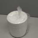 JOLLY CHEF 100% Compostable Small Paper Plates, 200 Pack 6 Inch Heavy Duty Dessert Plates, Disposable Biodegradable Eco-Friendly Sugarcane, Bulk White