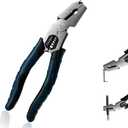 Industrial-Grade Multi-Function Cutting Pliers, Wire Cutters Heavy Duty,High Leverage Cutting Pliers Tool Suitable for Pulling Nails, Cutting Thick Cables, Stripping Insulation