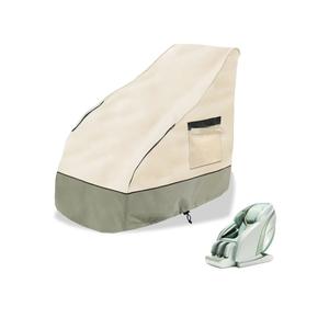 Massage Chair Cover 600D Oxford Cloth Full Body Shiatsu Massage Chair Protective Cover with Drawstring Waterproof Dustproof
