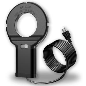 750W Utility De-Icer Submergible Cast Aluminum Chicken Water Heater for Livestock Tank Heater Winter Bird Bath HeaterPower Cord 9.8 Ft