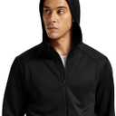 MoFiz Men's Tracksuits Sweatsuits for Men Athletic Set 2 Piece Track Suits Jogging Casual Warm Up Full Zip Running Sports (XX-Large, D01-black)