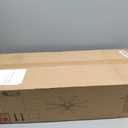 Depuley 72-Inch Ceiling Fan with Light: Modern 8-Blade Walnut and Black Indoor Outdoor Fans with Remote App Control Dimmable Light - Ultra Quiet DC Motor Reversible 6 Speed Timer