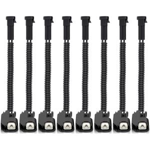 AUTOKAY Injector Adapters Compatible with LQ4 LQ9 4.8 5.3 6.0 Delphi Wire Harness to LS2 LS3 LS7 EV6