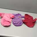 Pet Dog Classic Sweater Fleece Coat Soft Warm Dogs Shirt Winter Pet Dog Cat Clothes Puppy Customes Clothing for Small Medium Dogs S Purple 3 PACK