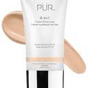 PR Beauty 4-in-1 Tinted Moisturizer With SPF 20 - Hydrating Face Moisturizer, Primer, & Foundation With Shea Butter, Aloe Vera & Vitamin B3 - Vegan Friendly - Free of Paraben, Gluten & BPA (Fair Ivory)