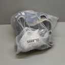 5x7 Area Rug Living Room, Blue Grey Geometry Rugs, Washable Square Contemporary Floor Carpet for Indoor Decor, Low Pile Non-Slip Modern Rug for Bedroom