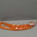 Reusable Snow Tire Chains, Tire Zip Ties for Snow, Emergency Snow Tire Chains for Most Cars, SUV & Trucks, Multi-Functional Car Tire Anti-Skid Chains for Snow Ice Mud (10 PCS Orange)