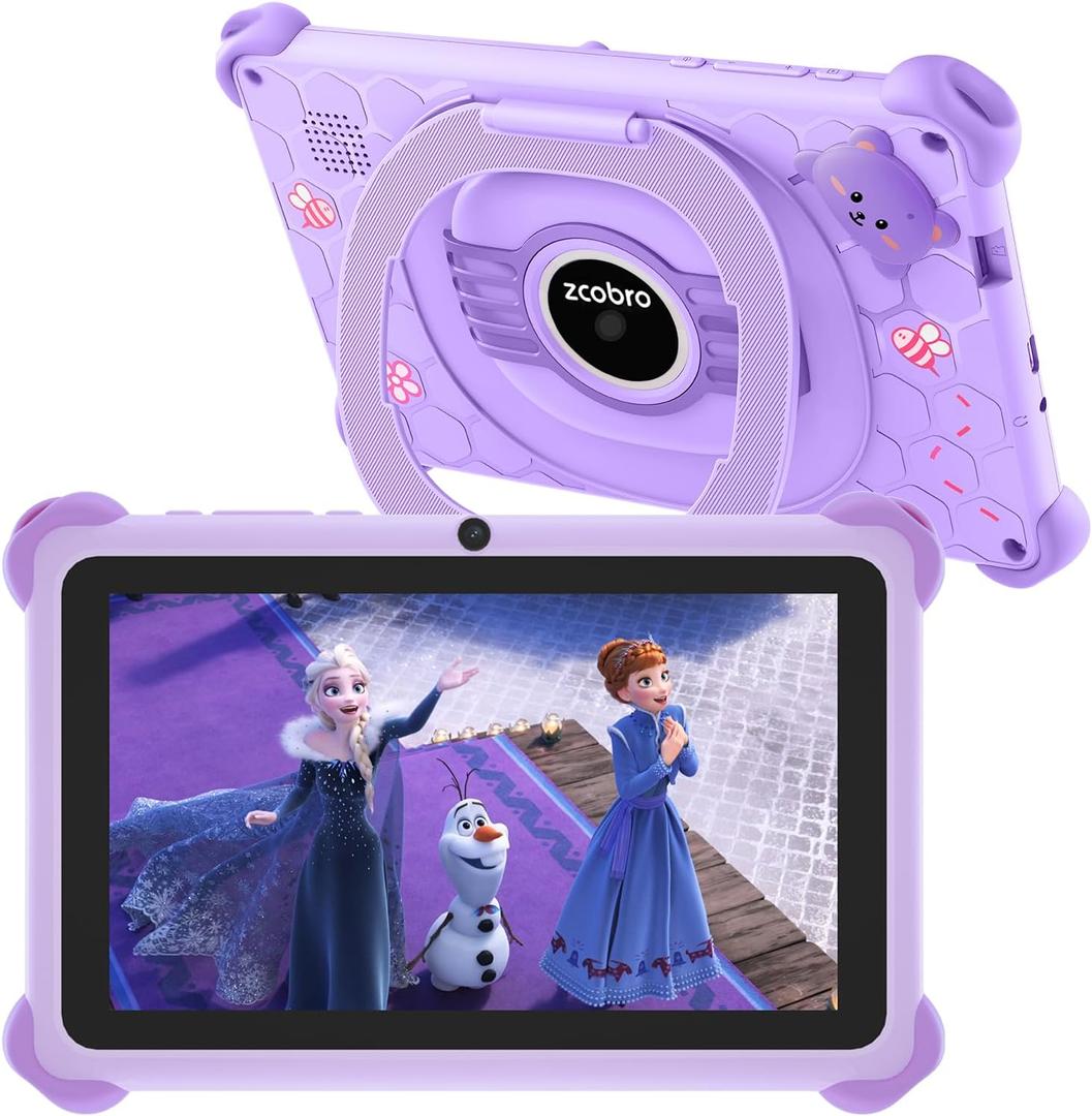 Kids Tablet 7 inch Tablet for Kids 32GB Toddler Tablets with Case Android Kids Learning Tablets with WiFi Youtube Parental Control, Bluetooth, Preinstalled Educational Contents for Girls Boys, Purple Kids Tablet 7 inch Tablet for Kids 32GB Toddler Tablets with Case Android Kids Learning Tablets with WiFi Youtube Parental Control, Bluetooth, Preinstalled Educational Contents for Girls Boys, Purple