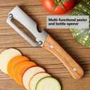 Multi-Functional Vegetable Peeler for Kitchen,2 in 1 Multi Functional Vegetable Peele,for Fruit Apple Potato Pumpkin Papaya Zucchini