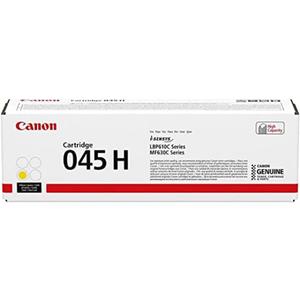 Canon Toner Cartridge 045 H Y Yellow, 1243C002 (H Y Yellow)