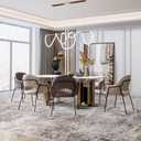 Abstract 10x14 Washable Rug: Modern Non Slip Area Rug Soft Carpet Foldable Distressed Stain Resistant Neutral Rugs for Living Room Bedroom Decor Large Indoor Farmhouse Rug 10'x14' Brick Gray