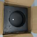 4 Inch Dryer Vent Guard,Magnetic Dryer Vent Cover Outside,Bathroom and Dryer Vent Cover,Dryer Wall Vent -Black