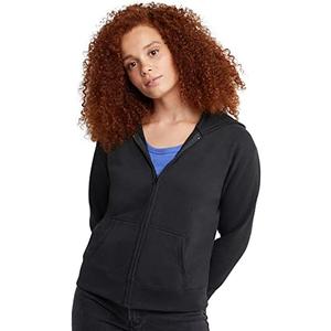Hanes Women's EcoSmart Full-Zip Hoodie Sweatshirt L