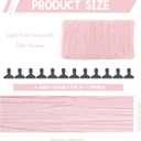 10 Pack Light Pink Cheesecloth Table Runner 10FT Boho Gauze Fabric Table Runner Vintage Rustic Sheer Runners for Wedding Party Bridal Baby Shower Long Table Decorations, Light Pink, 20"x120"