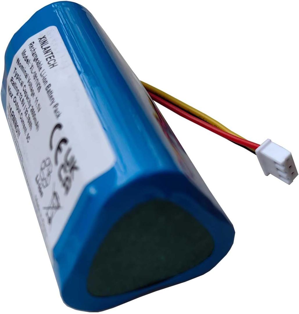 AOLIKES Triangle 11.1v 18650 3s1p 2600mAh Rechargeable Li-ion Battery Pack with XH2.54/3P Plug Connector / 5C Cells/Supports Fast Charging/DIY 12V 12.6V Batteries