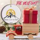 Finished a lot of Miles - Cycling Christmas Ornament 2025, Bike Lover Cycling Gifts (C8)