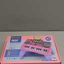 Baby DJ Table for Toddlers 1-3 with Music & Light, Musical Baby Piano Toys 6-9-12-18 Months Toddler Activity Table Music Instruments Learning Toys for 1 Year Old Girl Valentine Birthday Gifts Age 0-2