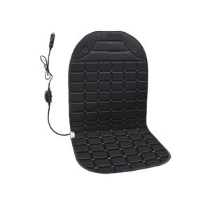 BRIGHTDECK Seat Cushion Winter Potable Seat Cover with Adjustanle Buckle for Full Back and Seat (Black)