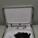 Folding Camping Table, 36''L x24''W Camp Aluminum Table with Adjustable Height Legs, Indoor Outdoor Lightweight Portable Folding Dining Table for Camp Picnic Beach BBQ Cooking 3Ft（2 Heights 15"/ 28"）