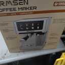 AIRMSEN 20 Bar Espresso Machine with Automatic Milk Frother, Cappuccino & Latte Coffee Maker with Quick Brew Dual Boiler (1350W + 1000W), Stainless Steel, 60oz Water Tank, Touchscreen