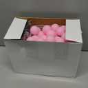 Vinsot 6 Sets Baby Shower Games Bridal Funniest Baby Shower Play, Interactive Shaking Balls for Boy or Girl, Table Tennis Twerk Game (Pink)