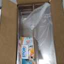 STORi SimpleSort 6-Piece Stackable Clear Drawer Organizer Set | 12" x 3" x 2" Rectangle Trays | Narrow Makeup Vanity Storage Bins and Office Desk Drawer Dividers | Made in USA