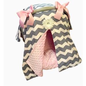 Carseat Cover for Babies Fashionable Newborn Baby Girls Boys Soft Safety Car Seat Breathable Infant Carseat Cover Canopy Nursing Cover Multi use Blanket