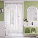 AmazerBath Shower Curtain Liner Small, 60x72 Clear Camper Shower Curtain, Waterproof Plastic Shower Liner, Lightweight PEVA Shower Curtain for Bathroom with 3 Magnets and 10 Rustproof Metal Grommets