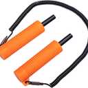 Retractable Ice Awls,Ice Fishing Safety Picks,Ice Breaking Accessories for Ice Fishing,Skating Or Walking On Ice (1pc)
