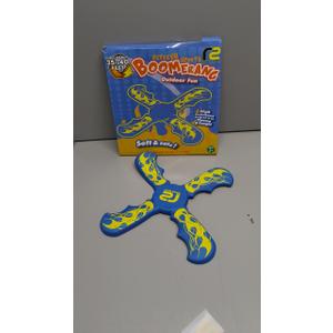 Fun Boomerang for Kids - Easter Basket Stuffers - Soft & Easy to Use - Best Gifts for 6 7 8 9 10 Year Old Boys & Girls + 2026 Top Toys for Boys Age 8-12 - Fun Outdoor Toy for Boys Girls Gift Ideas (Blue)