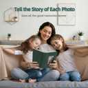 popotop Photo Album 4x6-300 Photos Linen Cover Photo Books with 300 Horizontal Pockets,Slip-in Picture Albums for Family Wedding Anniversary Baby Vacation Pictures