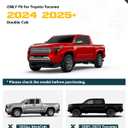 Trumgeta 600 lbs Running Boards Fit for 2024 2025 2026 Toyota Tacoma Double Cab, Heavy-Duty Side Steps for Easy Access