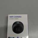 2025 Upgraded Small Camera Wireless Indoor - WiFi Small Cameras Wireless - 1080P HD Home Security Camera Vision (Black)