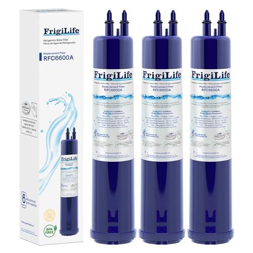 FrigiLife Replacement for 4396841, EDR3RXD1, Everydrop® Filter 3, 4396710, Kenmore® 9030, 9083, 46-9083, 46-9030, Refrigerator Water Filter, 3 PACK